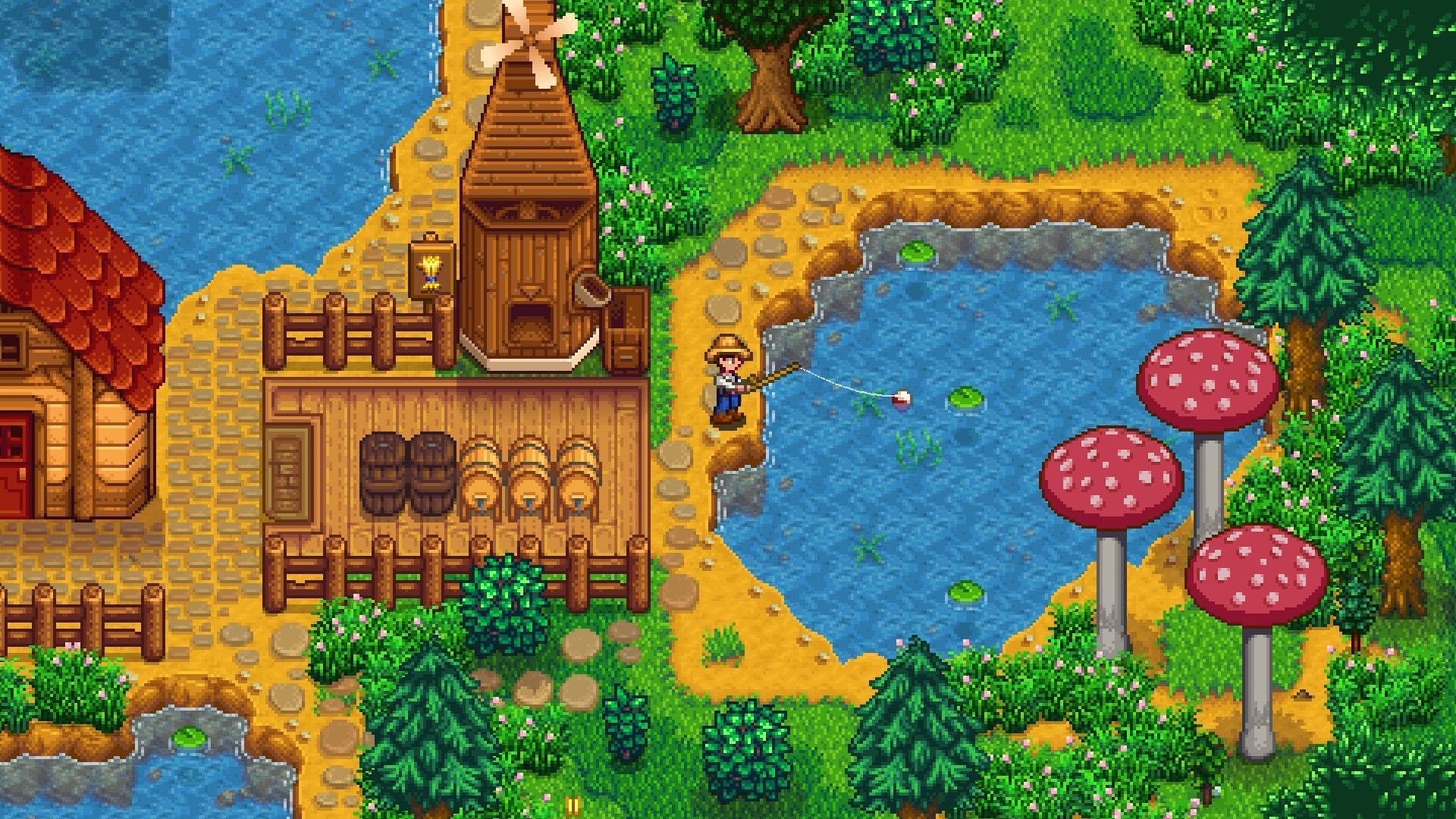 Make a wholesome ad for the Stardew Valley lifestyle 🧑‍🌾